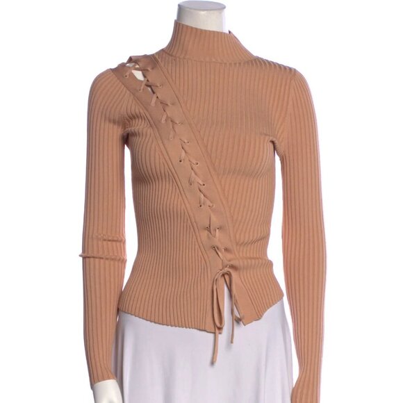 Jonathan Simkhai Mock Neck Sweater Size XS - Picture 1 of 13